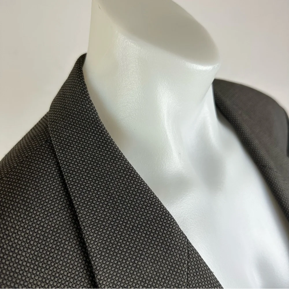 Giorgio Armani Virgin Wool Micro-Dot Sport Jacket